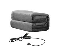 Heated Shawl, Wearable Heated Blanket USB Electric Shawl Blanket 3 Stages 76x150cm Multifunctional Heating Thickened Shoulder Warm Power Bank Pad