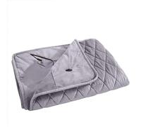 Heated Shawl, Wearable Heated Blanket USB Warmer Blankets Winter Shawl Heated Blanket Washable Thermal Body Thicker Heater Bed Machine(Grey)