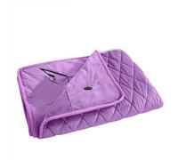 Heated Shawl, Wearable Heated Blanket USB Warmer Blankets Winter Shawl Heated Blanket Washable Thermal Body Thicker Heater Bed Machine(Purple)