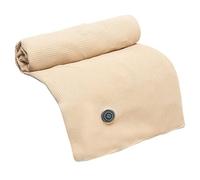 Heated Shawl Wraps for Women Cordless Heated Blanket 3 Level Temperature Washable USB Warm Shawl with Zipper and Pocket for Winter, Khaki