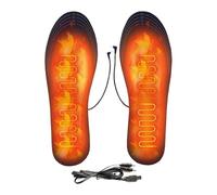 Heated Shoe Insoles - 30x2x10cmElectric Foot Warmers, Cuttable Heated Insoles, Breathable Thermal Shoe Inserts, Rechargeable Foots Heating Pads | USB Foots Warmer for Skiing Hiking Work Boots