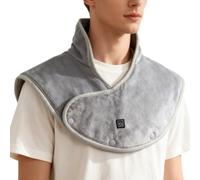 Heated Shoulder Pad | 3 Temperature Levels Hot Compress | Fast Heating Electric Heating Wraps - For Home And Office And Apartment And Dorm And Travel And Vacation And Winter And Late