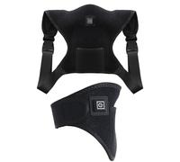 Heated Shoulder Wrap - Electric Type-C | Electric Heated Shoulder Belt | Neck Ergonomic Heat Pad | Massage Strap Corrector for Relaxation and Daily Care