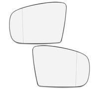 Heated Side Mirror Glass for Mercedes ML320 ML350 ML500 ML55 | Direct-fit heated replacement glass with wide-angle aspherical lens and backing plate for select Mercedes-Benz ML models