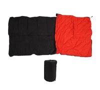 Heated Sleeping Bag Electric USB Powered Adjustable Temperature Outdoor Camping Backpacking Polyester Fiber Material Black Orange