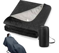 Heated Sleeping Bag Liner - Six Zone USB Powered Soft Camping Mat Electric Heating Equipment Portable Travel Accessory Compatible with Yoga Mat for Couch |