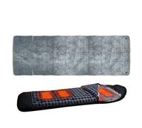 Heated Sleeping Bag Pad,Non-Slip 5 Warming Zones Heater Blanket,Electric Sleeping Bag Liner Heater | for Sofa Office Home Tent Backpacking Hiking Mountaineering