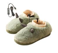 Heated Slippers for Women Foot Warmer Electric Heating Booties