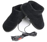 Heated Slippers Usb Shoe Foot Warmer Plug Electric Heating Shoes Feet Pad,A,36~38