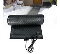 Heated Snow Melting Mat Outdoor, Plug in and Heat Up | Quickly Melting Snow & Not Easily Shifting | With A Line Length Of 1.9m | For Outdoor Step Trails(25.4x121.9cm)