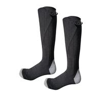 Heated Socks, 2025 Latest Rechargeable Heated Socks, Rechargeable Waterproof, Long Service Life Up to 65°C Large Heating Area, Winter Ski Socks Men Women, for Hiking Skiing