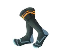 Heated Socks, 2025 Rechargeable Heated Socks, Waterproof, Long Service Life Up to 65°C Large Heating Area, Winter Ski Socks Men Women, 4 Levels Rechargeable, 1 Pair