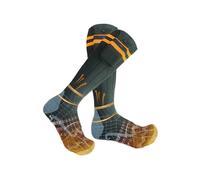 Heated Socks - Battery Powered Warming Footwear, Soft Cotton Thermal Heating Hosiery, Adjustable Temperature Electric Warm Foot Gear, Portable Cold Weather Insulated Apparel | For Winter Trekking Farm