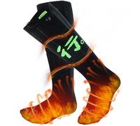 Heated Socks, Electric Heating Socks for Women and Men, Rechargeable Heated Foot Warmers with 4 Temp Modes, Winter Sock with APP Control for Outdoor Hiking Camping Ski Fishing Cycling
