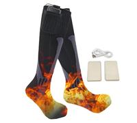 Heated Socks for Men, Electric Heated Socks | Rechargeable Battery Powered Heated Socks - Heated Socks, Adjustable Warm Socks by tem