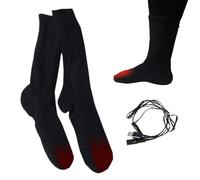 Heated Socks For Men,Washable Even Heating Insulation Warmer - Knitted Heated Socks,for Winter Snowboarding Sports Activities Outdoors Home Travel Family and Friends