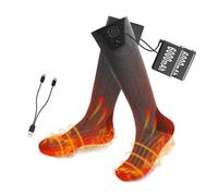 Heated Socks for Men Women with APP Control 6000mAh Rechargeable Washable Winter Warm Socks Foot Warmer for Skiing Foot Warmer