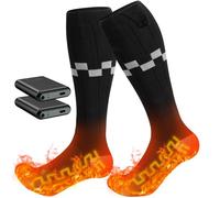Heated Socks,iKuchelife Rechargeable 7500mAh Batteries Electric Socks,4 Temperature Adjustable Full Foot Winter Socks,Heated Socks for Men Suitable for Skiing Cycling Winter Foot Warmer Gifts