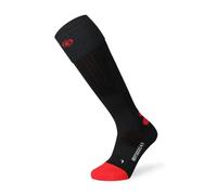 Lenz Heat Sock 4.1 Toe Cap Heated Socks, black-red, size 39 40 41 for Men