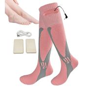 Heated Socks,Rechargeable 2500mAh Electric Socks Intelligent Heating Warm Socks for Cold Weather, Heat Socks for Families, Friends