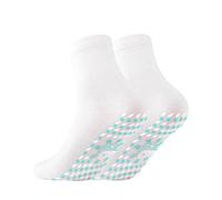 Heated Socks, Tourmaline, Self-Heating, Comfortable, Winter, Warm, Unisex, Breathable, Warm Cotton Socks for Outdoor Skiing, Self-Heating Winter Socks (White, One Size)