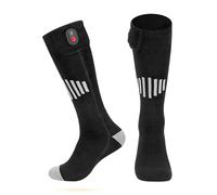 Heated Socks with 3 Heating Settings Winter Foot Warmer Sock Rechargeable 4000mAH Battery Powered Electric Heating Socks Heated Socks for Men Women Rechargeable Washable