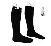 Heated Socks, With Adaptive Thermal Comfort, 36 To 45 Yard, 2200mah Thermal Socks, Foot Warmers, 3 Temperature Levels For Hunting, Cycling, Working, Fishing, Skating, Hiking, Camping
