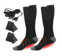 Heated Socks Women,Rechargeable Heated Socks Work up to 6 Hours | Feet Warmer for Elderly Adults Women Men Cyclists Snowboarding Fishing Camping Work Cycling Walking Birthday