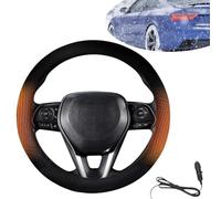 Heated Steering Wheel Cover, 2025 New Steering Wheel Heater, Car Steering Wheel Warmer Hand Warming Steering Wheel Protector Fits for Sedans, SUVs and Trucks (1PCS)