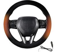 Heated Steering Wheel Cover, 2025 New Steering Wheel Heater, Car Steering Wheel Warmer Hand Warming Steering Wheel Protector Fits for Sedans, SUVs and Trucks (1PCS)