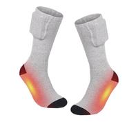 Heated Stocks For Men Women, Quick Heating Electric Heating Socks USB Rechargeable Heated Socks Breathable Winter Heated Socks For Hiking, Biking, Camping, Walking (without Battery)