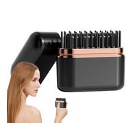 Heated Straightening Comb - Compact Wireless Hair, Three Temperature Styling Instrument, Arrangement, Personal Care Item | Lightweight Ionic Brush System Engineered with Adjustable Heat