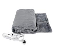 Heated Throw Electric Over Blanket Soft Fleece Comfort Control Sofa Bed Lounge