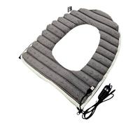 Heated Toilet Seat Cover - Temperature Adjustable Seat Pad, USB Powered Warmer, Comfortable Bathroom Accessory | Heated Toilet Cushion for Home, Office, Dorm, and Winter Comfort