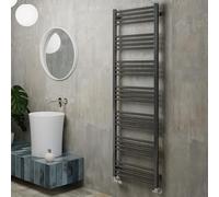 Heated Towel Rail, Fiona, 1620/500, Sparkling Grey