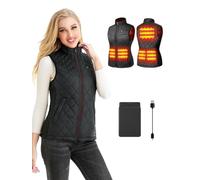 Heated Vest for Women,Heated Gilet with Battery, Heated Jacket Body Warmer