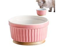 Heated Water Bowl for Cats - Winter Heated Pet Bowl | Thermostatic Heating Dog Dish | Pets Constant Temperature Drinking Water | Ceramic Dog Warming Feeder | Winter Feeding Dish for Outdoor Pets