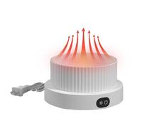 Heated Water Bowl for Dogs, 3-Stage Heated Drinking Bowl - For Puppies in Homes and Outdoors, Winter-Safe Drinking Trough for Home, Travel, Balcony