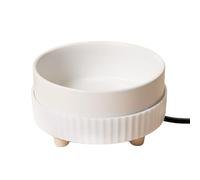 Heated Water Bowl - Smart Thermal Pet Bowl, USB Rechargeable Heating Bowl, Bird Bath Warm Water Bowl | Outdoor Heated Dog Bowl, Thermal Heated Pet Bowl, Quiet Pet Water Bowl Heater For Pets Dogs Cats