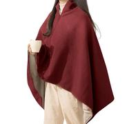 Heated Wearable Blanket - Fast Heating Shawl for Car, Nighttime Outdoor Use, Feature with Rapid Warming for Electric Blanket Office Bedroom Winter Travel, Portable Electric Throw, Multi Color