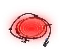 Heated Windshield Sprayed Nozzle All Season Pre Cut Tubing with Flexible Rubber Hose Quick Setup 4478600592 4478607100 4478600492 447860700 High Weather Resistance Washer Nozzle