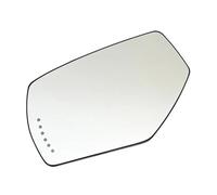 Heated Wing Mirror Glass Compatible With Chevrolet For Silverado 2500 HD 3500 HD 2015 2016 2017 2018 2019 Car Left Right Heated Rearview Mirror Glass(Left)