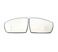 Heated Wing Mirror Glass Compatible With For Kuga 2008-2019 For S-Max 2006-2014 For Ecosport 2013-2023 Car Wide Angle Heated Mirror Glass With Blind Spot Light(Normal L R)