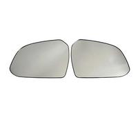 Heated Wing Mirror Glass Compatible with Hyundai For I10 2013 2014 2015 2016 2017 2018 2019 2020 Car Heated Convex Door Mirror Glass(A pair)