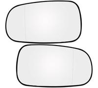 Heated Wing Mirror Glass Compatible With Saab For 9-5 2002-2009 For 9-3 2005-2012 Right Left Side Mirror Glass Heated Aspherical Wide Angle 12795601 12795611(1Pair)