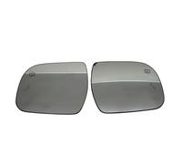 Heated Wing Mirror Glass Compatible With Toyota For Sienna 2011-2019 Blind Spot Warning Rearview Mirror Lens Side Mirror Glass With Heated Accessories(1Pair)
