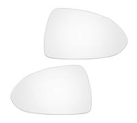 Heated Wing Mirror Glass Compatible With Vauxhall For Corsa D S07 MK3 2006-2014 For E X15 MK4 2014-2019 Left Right Side For Wing Mirror Glass Exterior Rearview(Left Right)