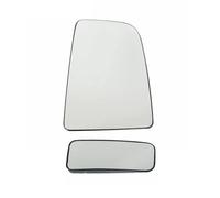 Heated Wing Mirror Glass Compatible With VW For Crafter 2012 2013 2014 2015 2016 Car Heated Convex Wide Angle Mirror Glass A0028115233 A0028115333(R Big Small)