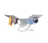 Heated Winged Clothes Airer 230W Indoor Electric Laundry Dryer 15kg Capacity