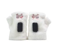 Heated Winter Gloves - 3-Mode Adjustable Heater, Cold-Weather Warm Gloves, Soft Thermal Heating Design, Comfortable Insulated Wear | For Winter, Outdoor Work, Laptop Use, Cycling, Camping, Daily Warm